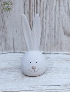 kerámia hosszú fülű nyuszi (15cm)