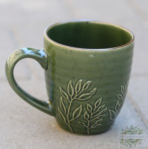 grüne Blatttasse (10,5cm)