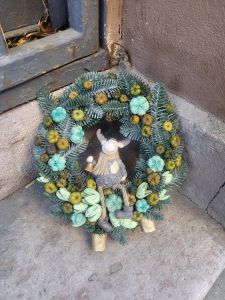 Türklopfer mit Esche (22 cm)