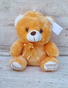 Világosbarna plüss medve ( 25 cm )