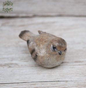 Glitzernder Vogel 10 cm