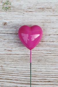 small pink heart stick (4cm)