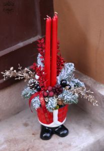 Mikulás gyertyatál