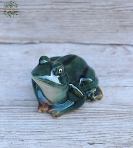 Keramikfrosch 12cm