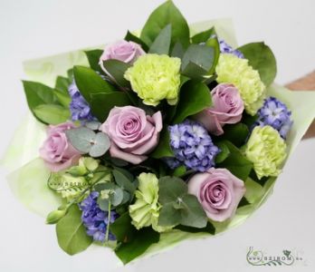 pastel purple bouquet (15 stems)