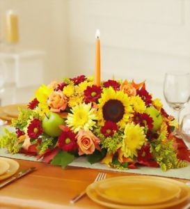 big autumn centerpiece (33 stems)