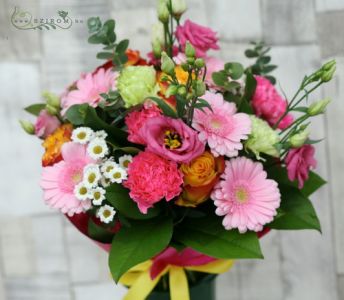 pink colorful bouquet (22 stems)