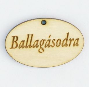 ballagásodra tábla (4cm)