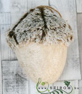 Big hairy glittering acorn (20cm)