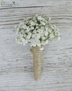 Boutonniere of gypsophila (white)