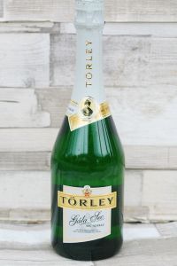 A bottle of Törley Gala champagne, sec 0,75l