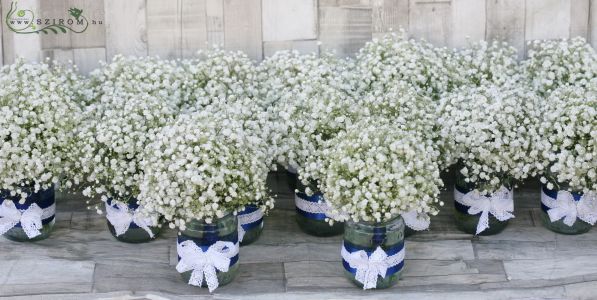 Gästetisch Blumendekor