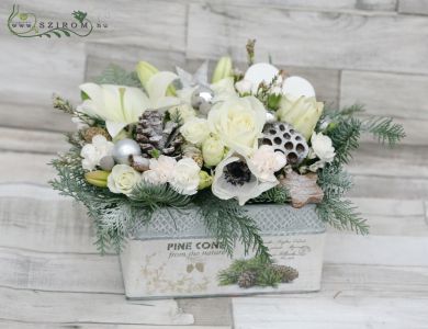 Gästetisch Blumendekor