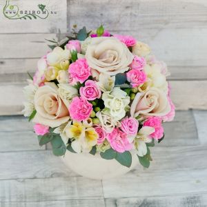 Gästetisch Blumendekor