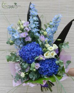 Große Blaue Blumenstrauß (9 Stiele)