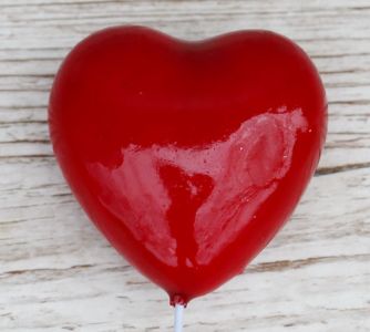 heart figure on stick (4cm)