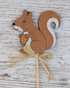 barna mókus betűző (7cm)