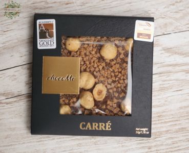 ChocoMe 50g blond chocolate, nuts, coffe, caramel