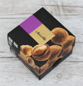 chocoMe Mogyorós tejcsokoládéval és őrölt kávéval bevont mogyoró (120g)