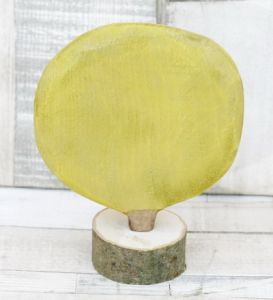 Holz grünen Baum (16cm)