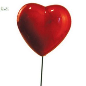 heart figure on stick