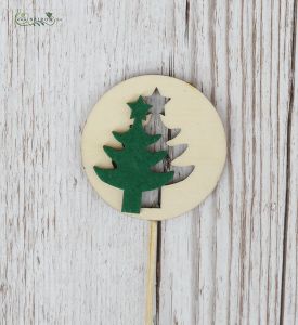 Pine figutre on stick
