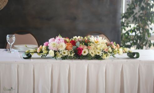 Brautpaartisch Blumendekoration