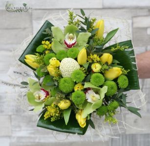 Ostern Küken Strauß (17 Stiele)