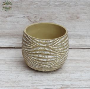 Kerámia kaspó 14*17cm
