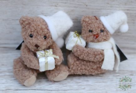 kicsi barna karácsonyi maci (10cm)
