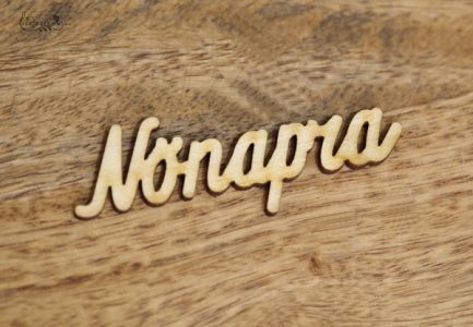 nőnapra felirat