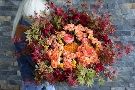 Giant autumn bouquet