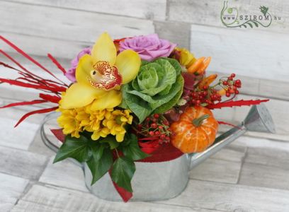 Herbst Gießkanne