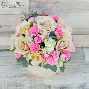 Gästetisch Blumendekor