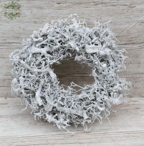 Rusztikus fehér kopogtató ( 35 cm )