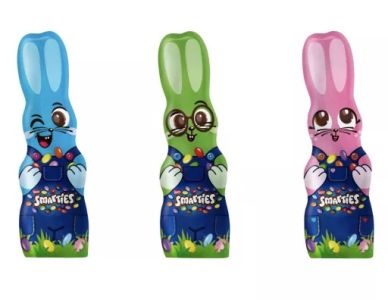 Smarties csoki nyuszi (80g)