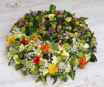 Kranz mit sommer blumen 60cm