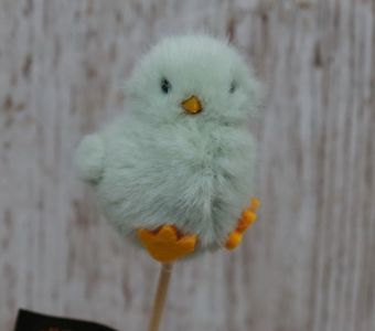 Colorful chick on a stick 7cm
