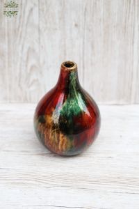kleine bunte Vase (17cm)