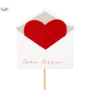 heart figure on stick