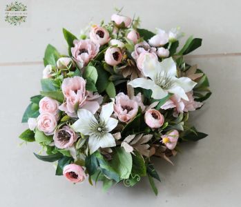 Spring Silkflower wreath 28cm