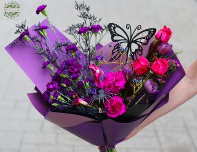 Wednesday ballagási csokor (20 szál)