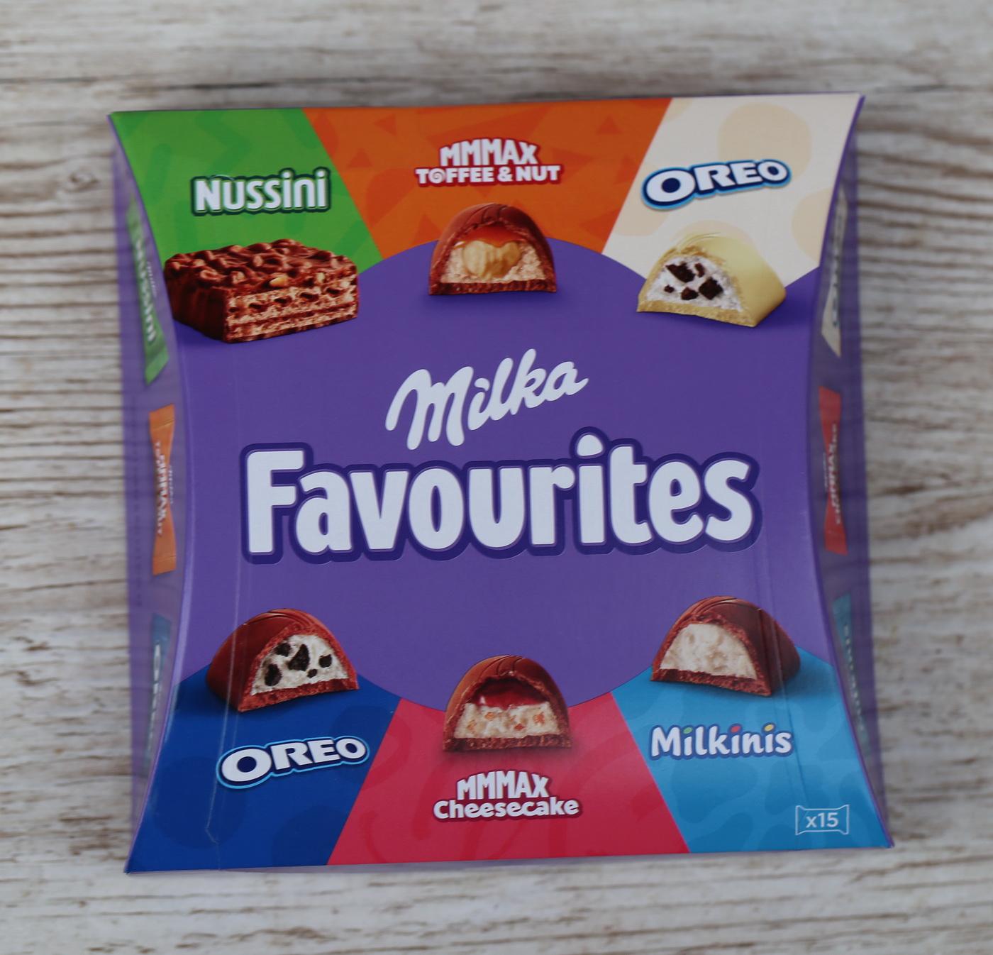 Blumenlieferung nach Budapest - Milka Favourites 141 g