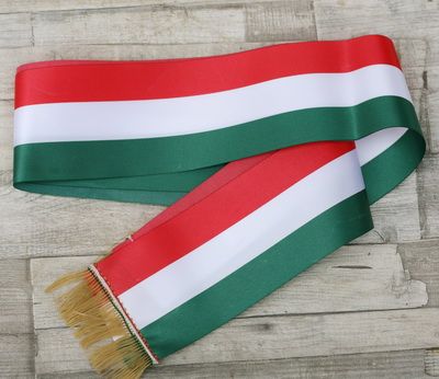 flower delivery Budapest - Hungaryan Tricolor ribbon (9cm)