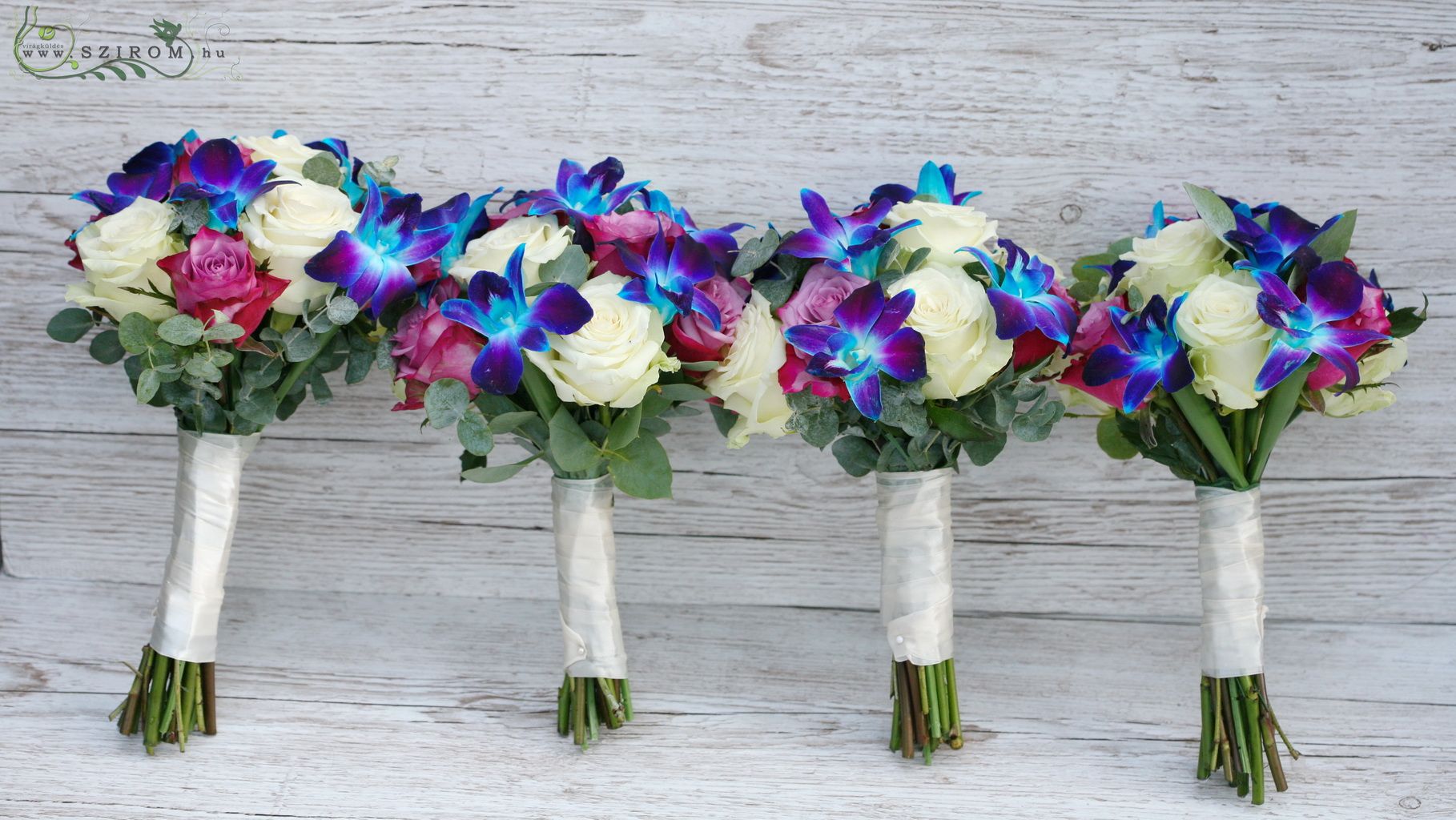 Blue Dendrobium Orchids Wedding Bouquets 62 Off Dktotal Dk