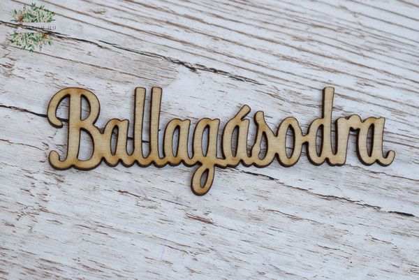 Blumenlieferung nach Budapest - für deinen Abschluss - Holz Stäbchen (9cm)