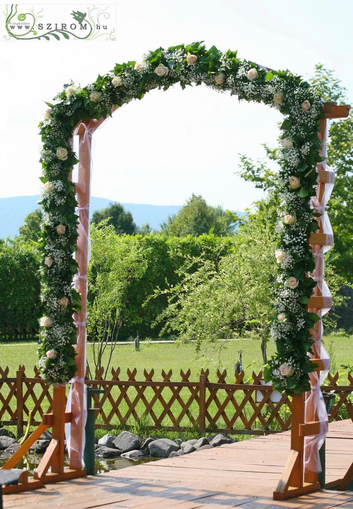 Blumenlieferung nach Budapest - Festsaaldekoration