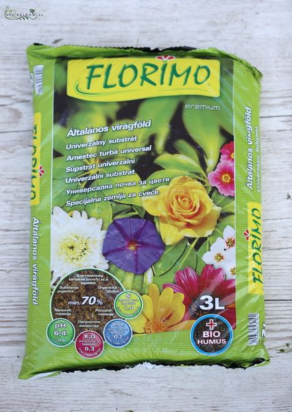 Virágküldés Budapest - Florimo Általános virágföld 3l