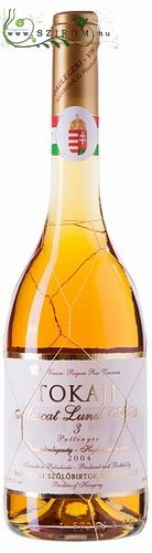 Virágküldés Budapest - Háromputtonyos tokaji aszú bor 0,5l