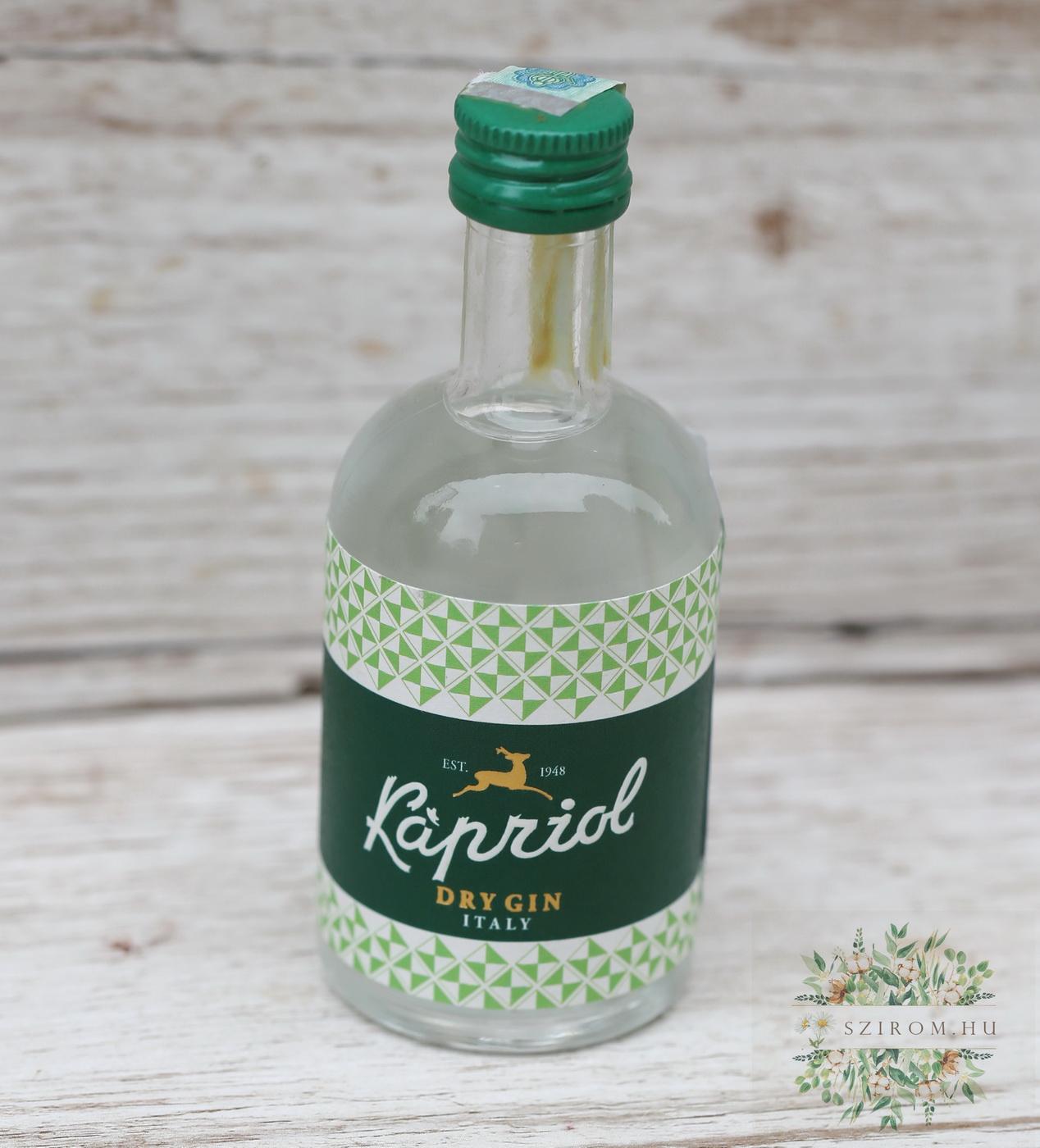 Blumenlieferung nach Budapest - Kapriol Dry Gin 0,05l 41,7%